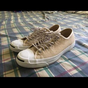 Converse Jack Purcell size 8 men’s papyrus
